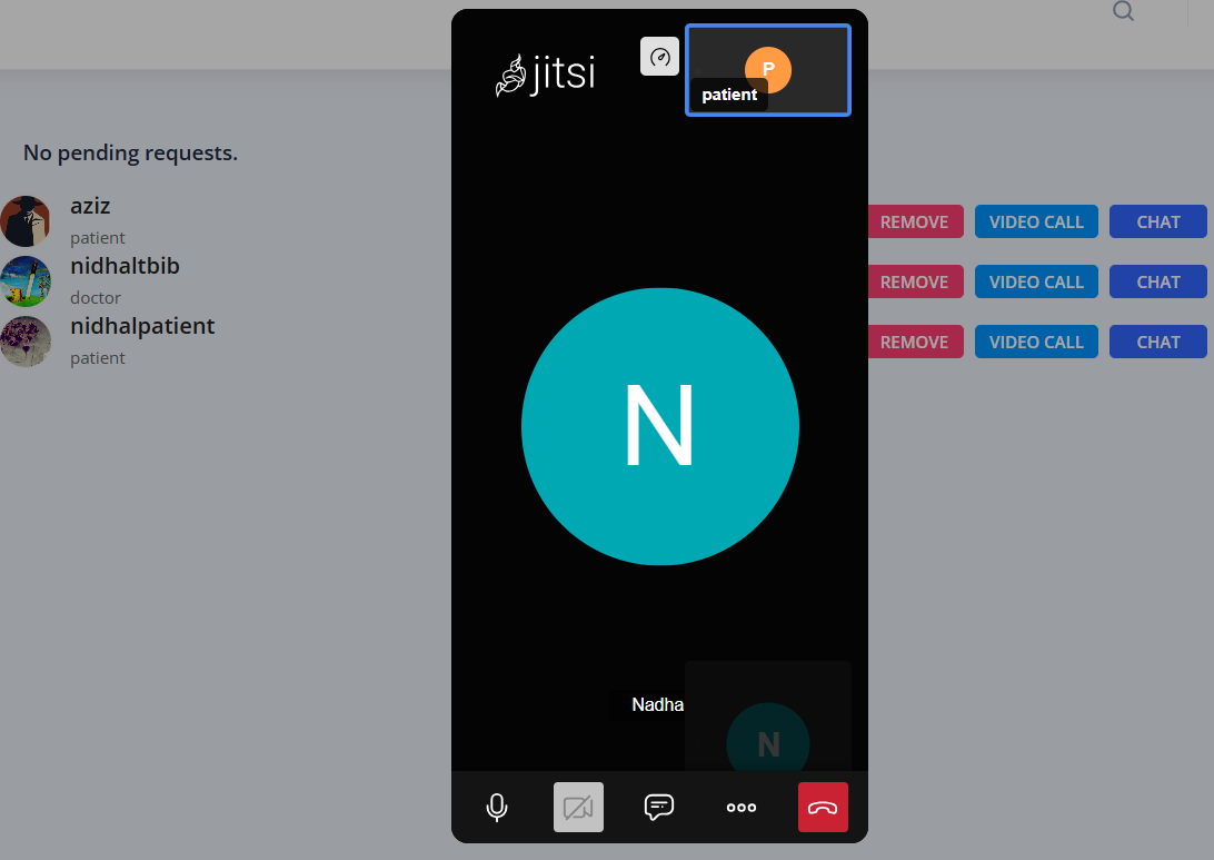 Medico real-time video communication
